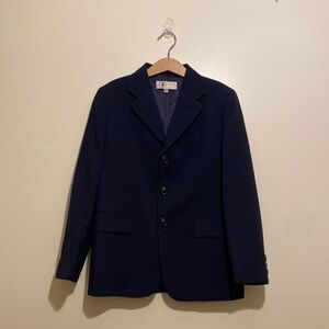 PRINCE & PRINCESS NAVY WOOL BLAZER . Made in Italy